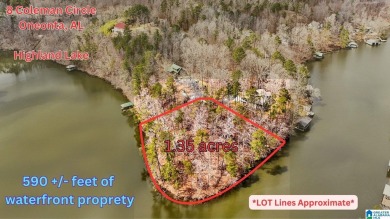 Lake Lot For Sale in Oneonta, Alabama