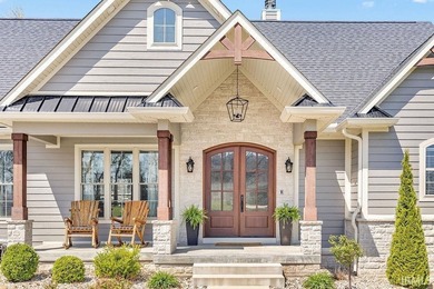 Custom built home in 2021, 6.48 acres on Lake Monroe waterfront - photo 3