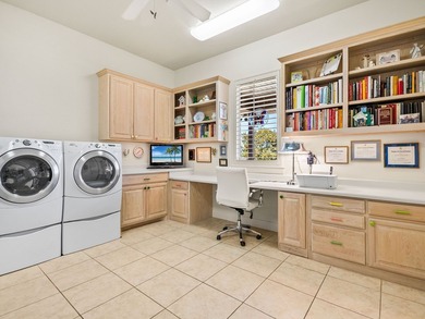 This sprawling one-story custom stone home sits on 4.33 acres of