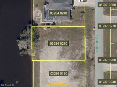Cape Coral Lakes Area Lot For Sale in Cape Coral Florida