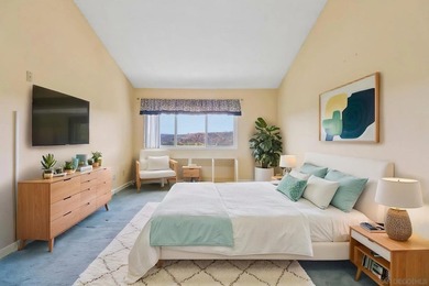 Stunning golf course views and high vaulted ceilings make this - photo 5