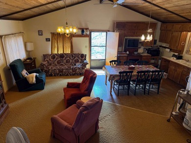 What a view! This 4-bedroom, 1-bath cabin is tucked away on the - photo 6