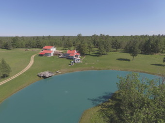 (private lake, pond, creek) Home For Sale in Hermansville Michigan