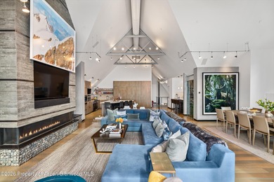 This stunning Maroon Creek townhome has been completely