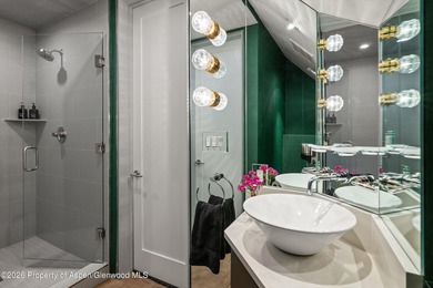 This stunning Maroon Creek townhome has been completely