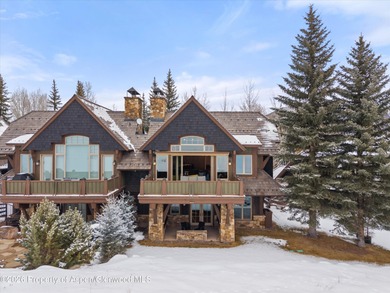 This stunning Maroon Creek townhome has been completely