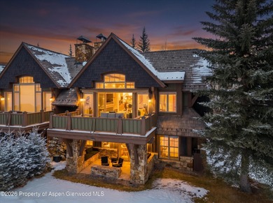 This stunning Maroon Creek townhome has been completely