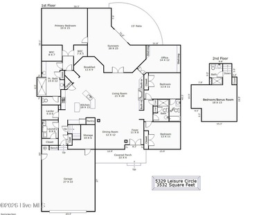 Welcome home to 5329 Leisure Circle! Located in Helms Port, a - photo 32