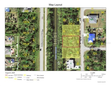 Port Charlotte Waterway Lakes Area Lot For Sale in Port Charlotte Florida