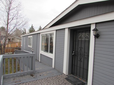 Large double wide mobile home with privacy on a corner lot and