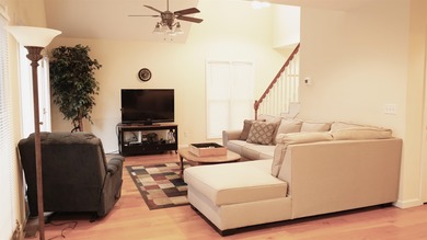 This three-bedroom, two-bath, two-story home delivers the