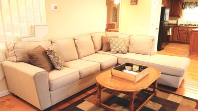 This three-bedroom, two-bath, two-story home delivers the