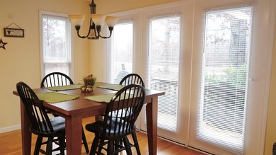 This three-bedroom, two-bath, two-story home delivers the