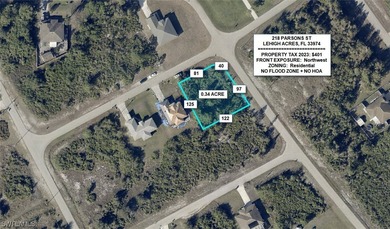 Lehigh Acres Area Lot For Sale in Lehigh Acres Florida