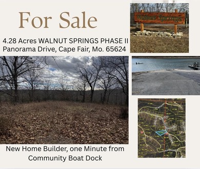 Table Rock Lake Acreage For Sale in Cape Fair Missouri
