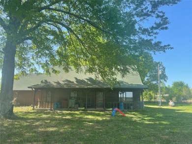 LOG HOME AND 15 ACRES!!! If you have been looking for a log - Lake Home Sale Pending in Sawyer, Oklahoma