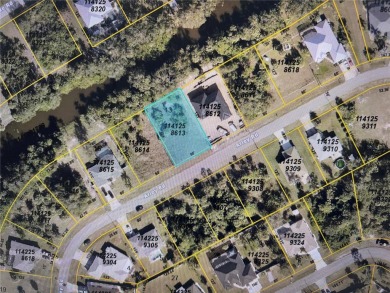 Northport Waterway Lakes and Canals Lot For Sale in North Port Florida