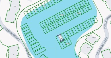 This 35 ft. deeded boat slip is nestled within the gated marina - photo 16