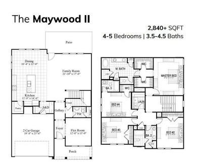 Welcome home to the beautiful Maywood II floorplan! This wide - photo 2
