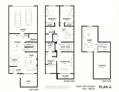 NEW CONSTRUCTION 3 bed, 2.5 bath, three-story townhome with sky - photo 37