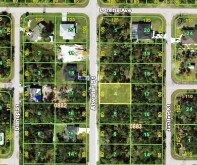 Port Charlotte Waterway Lakes Area Lot For Sale in Port Charlotte Florida