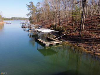 Waterfront lot on deep water with covered slip dock already in - Lake Lot For Sale in Hartwell, Georgia