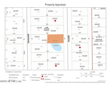 Lake George Lot For Sale in Georgetown Florida