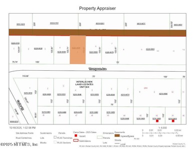 Sand Lake Lot For Sale in Interlachen Florida