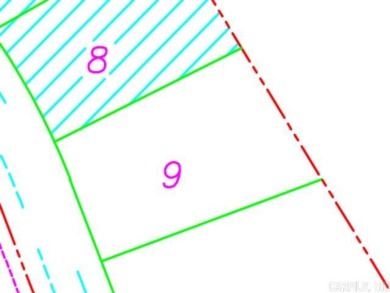 Lake Granada Lot For Sale in Hot Springs Village Arkansas