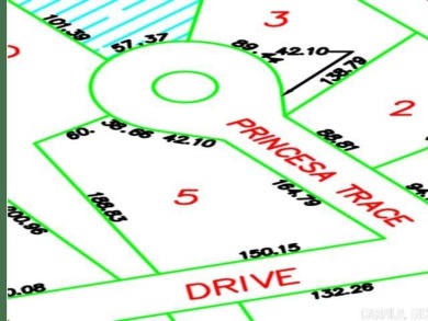 Lake Granada Lot For Sale in Hot Springs Village Arkansas