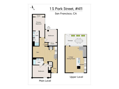 Residence 411 at One South Park offers the ideal blend of - photo 49