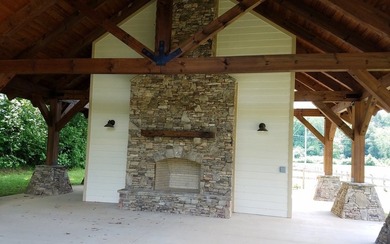 Great river view tract overlook lookng hiawassee river! Please - photo 5