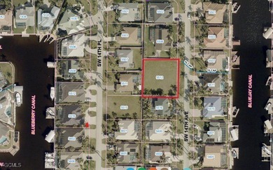 Caloosahatchee River Lot Sale Pending in Cape Coral Florida