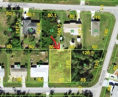 Port Charlotte Waterway Area Lot For Sale in Port Charlotte Florida