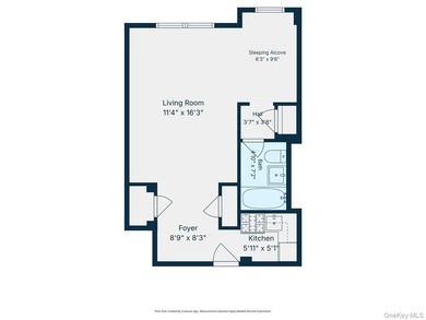 Charming L-Shaped Studio Co-Op with a separate sleeping alcove - photo 9