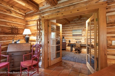 This delightful log home is set on 3.10 acres along Moose-Wilson - photo 13