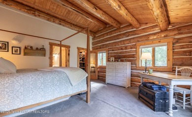This delightful log home is set on 3.10 acres along Moose-Wilson - photo 18