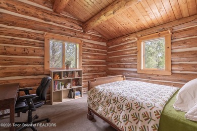 This delightful log home is set on 3.10 acres along Moose-Wilson - photo 23