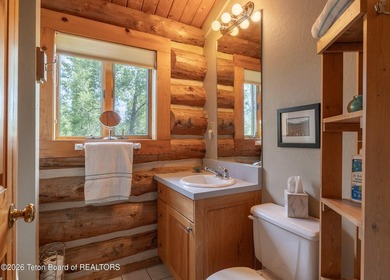 This delightful log home is set on 3.10 acres along Moose-Wilson - photo 24