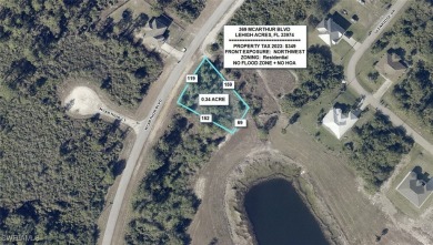 Lake Lot For Sale in Lehigh Acres, Florida