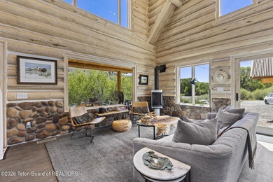 Welcome to Willow Bend, a custom-built log home on WY's iconic - photo 13