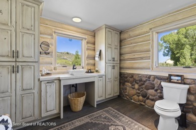 Welcome to Willow Bend, a custom-built log home on WY's iconic - photo 25