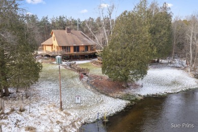 Little Muskegon River Home For Sale in Morley Michigan