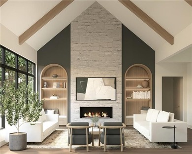 Set on a premier treed fairway lot, this 5200+ sq ft modern - photo 5