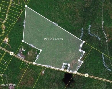 Lake Acreage For Sale in Hawley, Pennsylvania