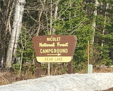 Little Cub Lake Acreage For Sale in Laona Wisconsin