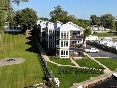 BEST VIEW OF ANY MOST CONDO ON LAKE WAWASEE! 2 bedrooms, 2 full - Lake Condo For Sale in Syracuse, Indiana