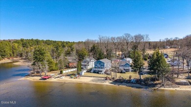 Direct waterfront home on peaceful Galway Lake! Enjoy beautiful - photo 2