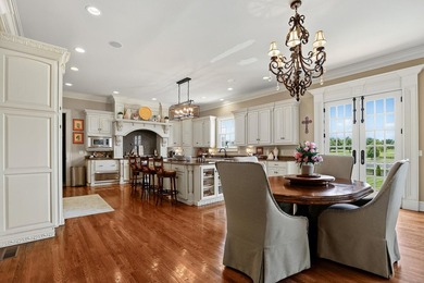 Gunite pool is Salt water, Crystal chandeliers in living room - photo 10