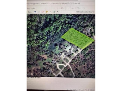 Lake Lot Sale Pending in Vian, Oklahoma